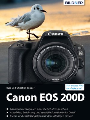 cover image of Canon EOS 200D--Für bessere Fotos von Anfang an!